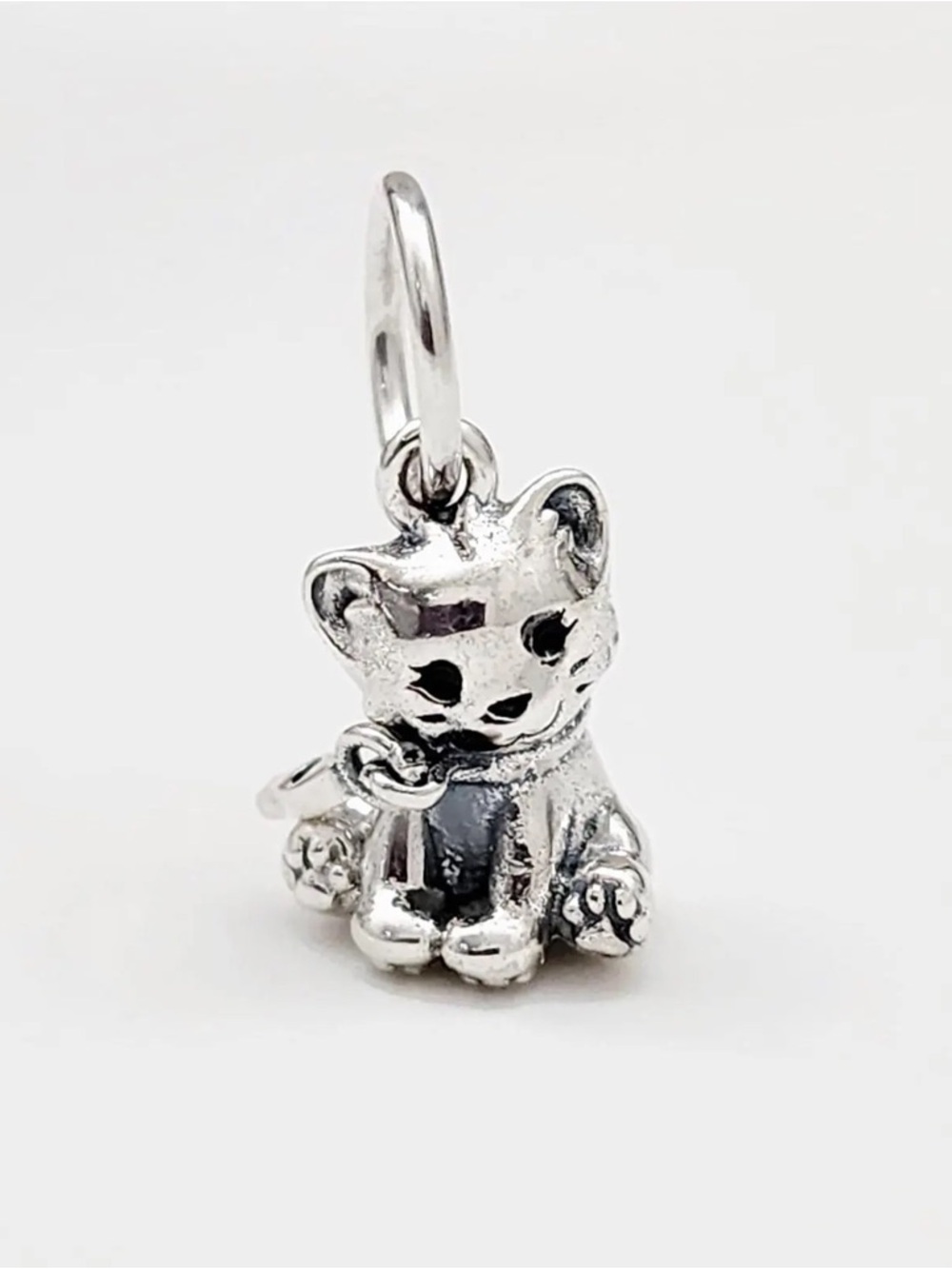 Pandora Sterling Silver Sweet Cat Dangle Charm